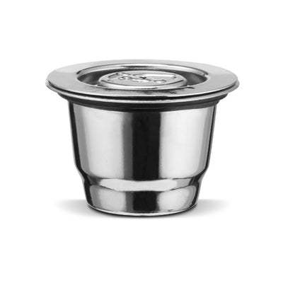 Small Stainless Steel Coffee Filters, Refillable Pod Capsule