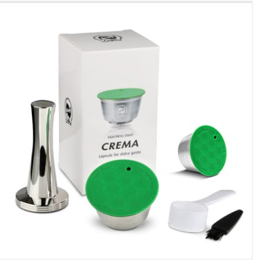 Small Stainless Steel Coffee Filters, Refillable Pod Capsule