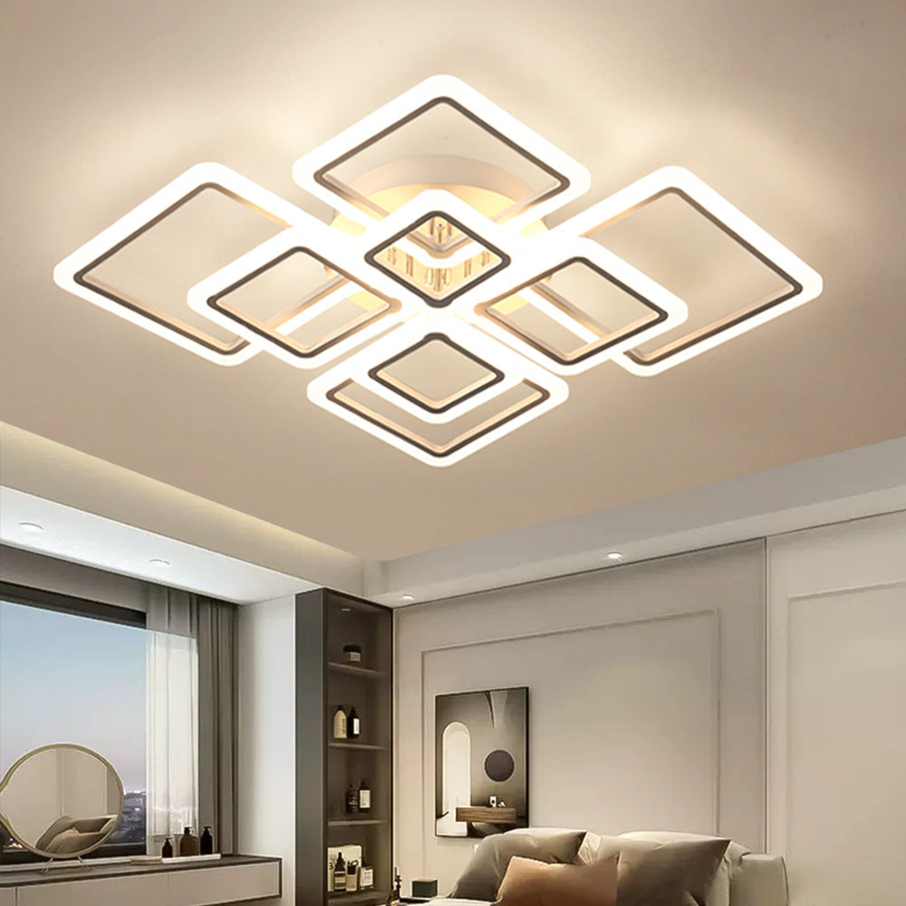 Square Ceiling Lamp Acrylic Electrodeless Dimming Lamp