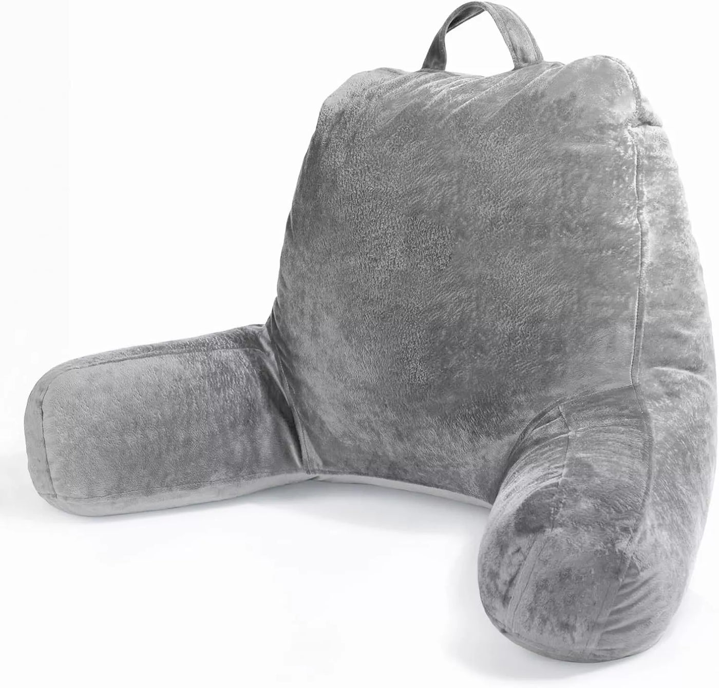 Reading Pillow for Sitting in Bed Adult, Standard Size, Dark Grey